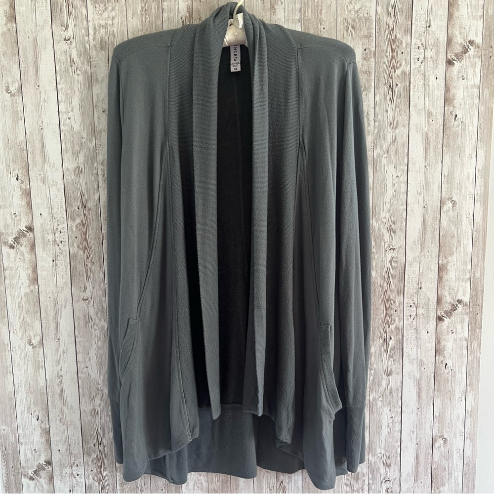 Athleta Gray Women's Open Front Cardigan XS